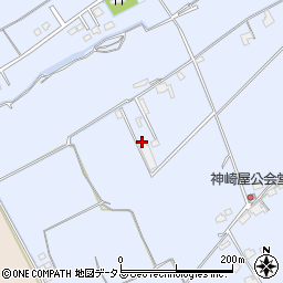 岡山県岡山市東区金田1198周辺の地図