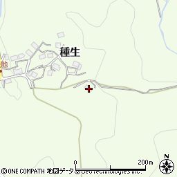 三重県伊賀市種生1609周辺の地図