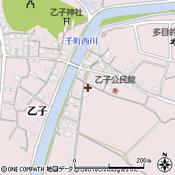岡山県岡山市東区乙子749周辺の地図