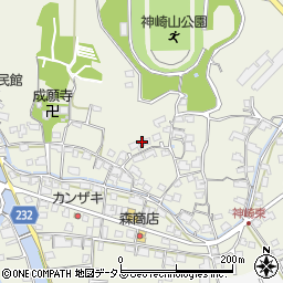 岡山県岡山市東区神崎町432周辺の地図