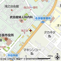 東海マツダ名張店周辺の地図