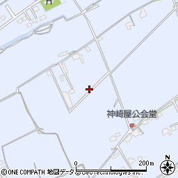 岡山県岡山市東区金田1208周辺の地図