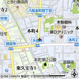 大信寺第3駐車場周辺の地図