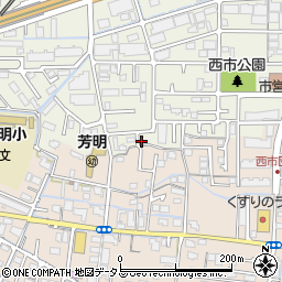 ニッタン株式会社　岡山支店周辺の地図