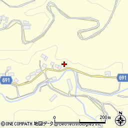 三重県名張市滝之原周辺の地図
