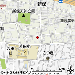岡山県岡山市南区新保673-7周辺の地図