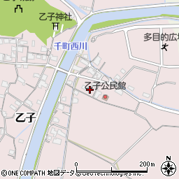 岡山県岡山市東区乙子754周辺の地図