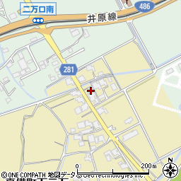 岡山県倉敷市真備町下二万2008周辺の地図