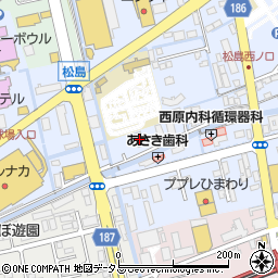 関西木管周辺の地図