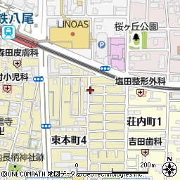 オカダ塗装株式会社周辺の地図