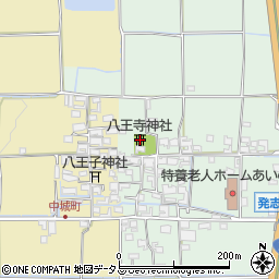 八王寺神社周辺の地図