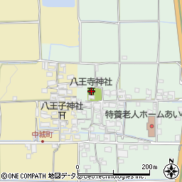 八王寺神社周辺の地図