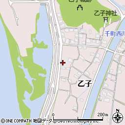 岡山県岡山市東区乙子89周辺の地図
