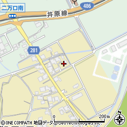 岡山県倉敷市真備町下二万2015周辺の地図