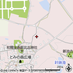 奈良県天理市和爾町679-1周辺の地図