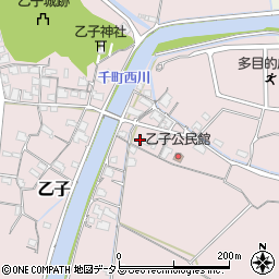 岡山県岡山市東区乙子753周辺の地図