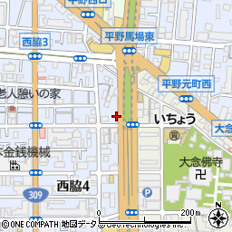森酒店東店周辺の地図