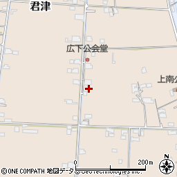 岡山県岡山市東区君津580周辺の地図