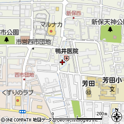 岡山県岡山市南区新保1015-19周辺の地図