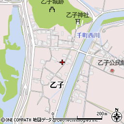 岡山県岡山市東区乙子107周辺の地図