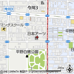 日本アーツ周辺の地図