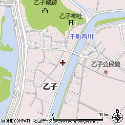 岡山県岡山市東区乙子120周辺の地図