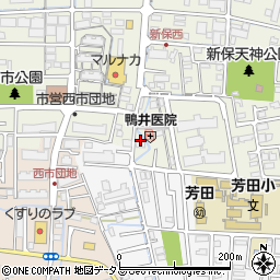 岡山県岡山市南区新保1015-24周辺の地図