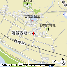 岡山県総社市清音古地336周辺の地図