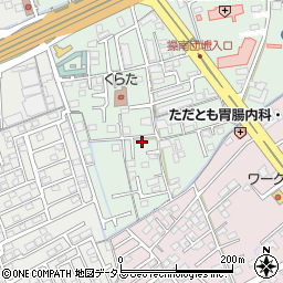 岡山県岡山市中区倉田466周辺の地図