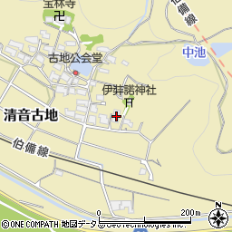 岡山県総社市清音古地316周辺の地図