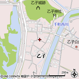 岡山県岡山市東区乙子108周辺の地図