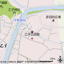 岡山県岡山市東区乙子766周辺の地図