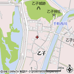 岡山県岡山市東区乙子98周辺の地図