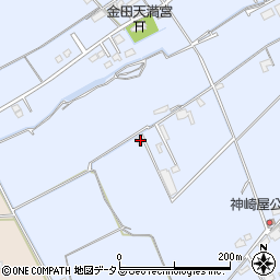 岡山県岡山市東区金田1197周辺の地図