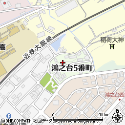 レオパレスティハイツ鴻之台周辺の地図