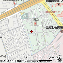 岡山県岡山市中区倉田475-2周辺の地図