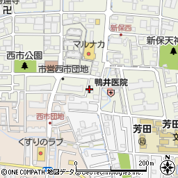 岡山県岡山市南区新保1015-14周辺の地図