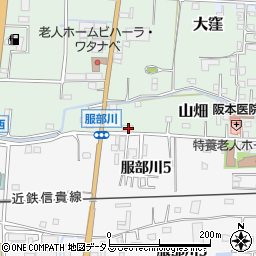 大阪府八尾市山畑16周辺の地図
