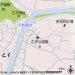岡山県岡山市東区乙子767周辺の地図