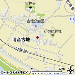 岡山県総社市清音古地338周辺の地図