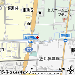 大阪府八尾市山畑29周辺の地図