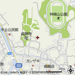 岡山県岡山市東区神崎町周辺の地図