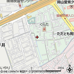 岡山県岡山市中区倉田475周辺の地図