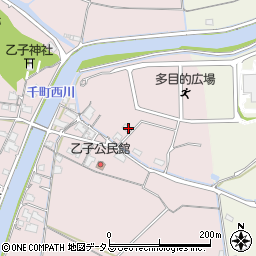 岡山県岡山市東区乙子598周辺の地図