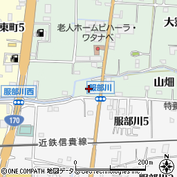 大阪府八尾市山畑20周辺の地図