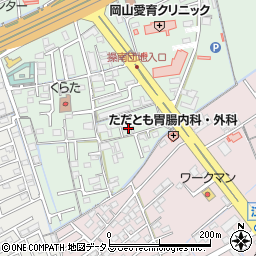 岡山県岡山市中区倉田453周辺の地図