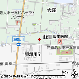 大阪府八尾市山畑13周辺の地図