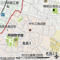 観松堂表具店周辺の地図