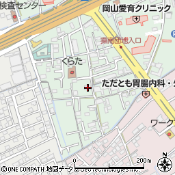 岡山県岡山市中区倉田486周辺の地図