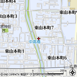 阪口マンション周辺の地図